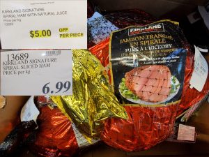 kirkland double smoked ham