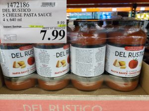del rustico 5 cheese pasta sauce