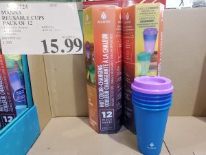 manna reusabe cups pack of 12