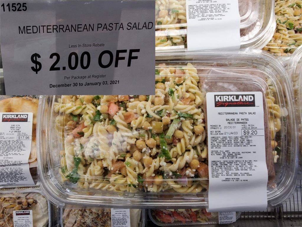 11525 MEDITERRANEAN PASTA SALAD 2 00 INSTANT SAVINGS EXPIRES ON 2021 01