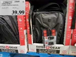 1306222
SWISS GEAR
COMPUTER BACKPACK
$39.99