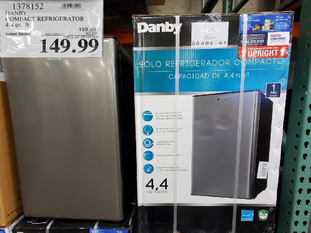 costco sales 1378152 DANBY COMPACT REFRIGERATOR EXPIRY DATE: 2021-01-10 $149.99 