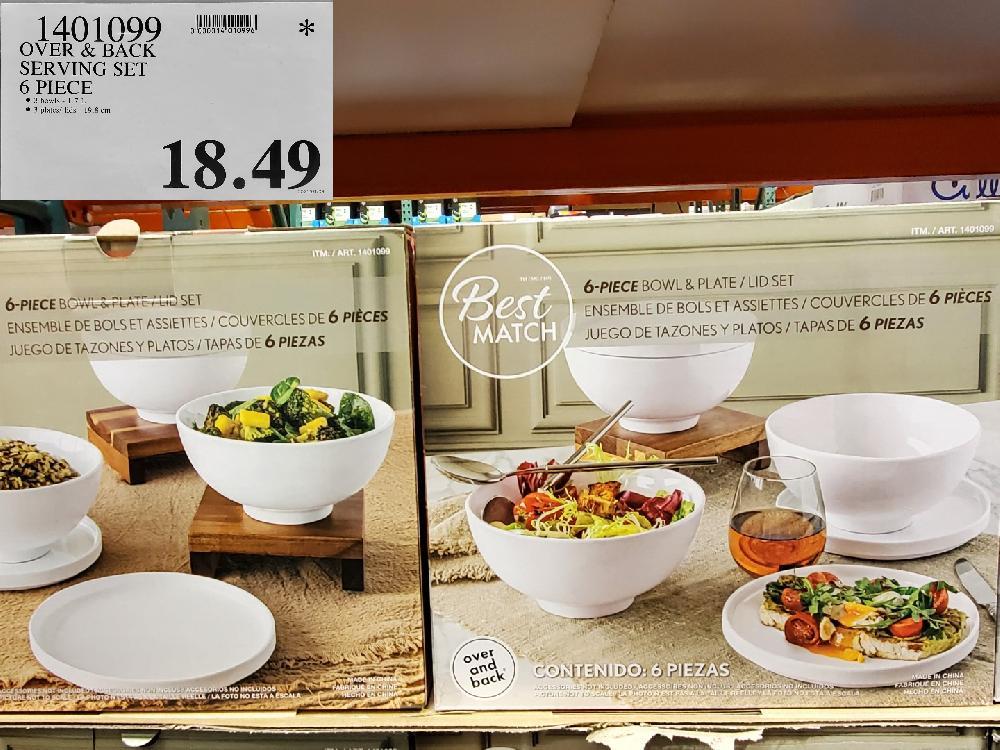 1401099 SERVING SET 6 PIECE $18.49 