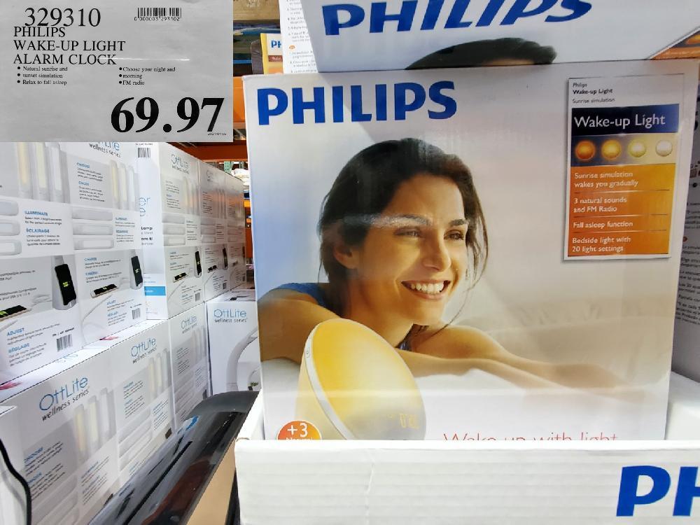 329310 PHILIPS WAKE-UP LIGHT ALARM CLOCK $69.97 2021/01/06 