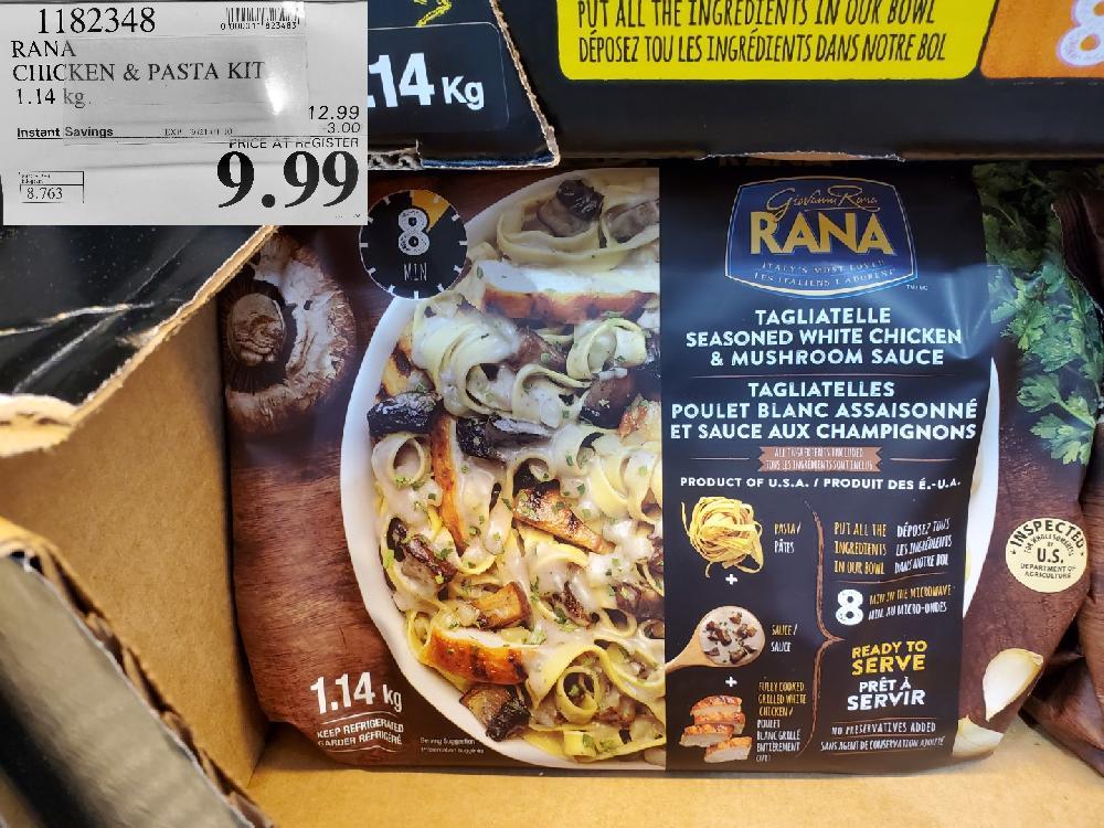 costco sales 182343 RANA CHICKEN 