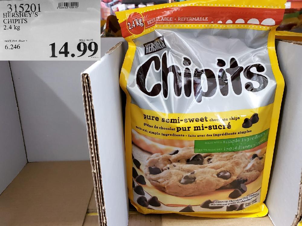 315201 HERSHEY'S CHIPITS 2.4KG $14.99