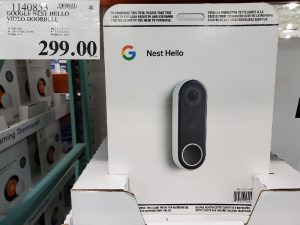 ,
1140853
GOOGLE NEST HELLO ,
VIDEO DOORBELL
$299.00
