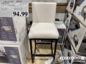 mn
wis [S57 ee
COUNTER STOOL
© Fabric upholstered seats © Dimensions (L x W x H):
© Foam seat cushion ©@41.2cm x 53.4cm x 97.8cm
© Sturdy metal base ©16.5in. x 2lin. x 38.5in.
94.99
2021/01/10
