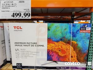 235355
TCL ROKU 4K TV
55" CLASS (54.5")
EXPIRY DATE: 2021-02-04 
$499.99
