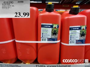 $23.99
SCEPTER
GAS CANS 20L
PACK OF 2
$23.99
