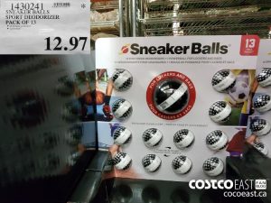 1430241
SNEAKER BALLS
SPORT DEODORIZER
PACK OF 13
$12.97
