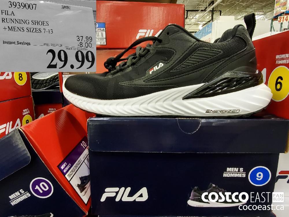 fila men's running shoes costco