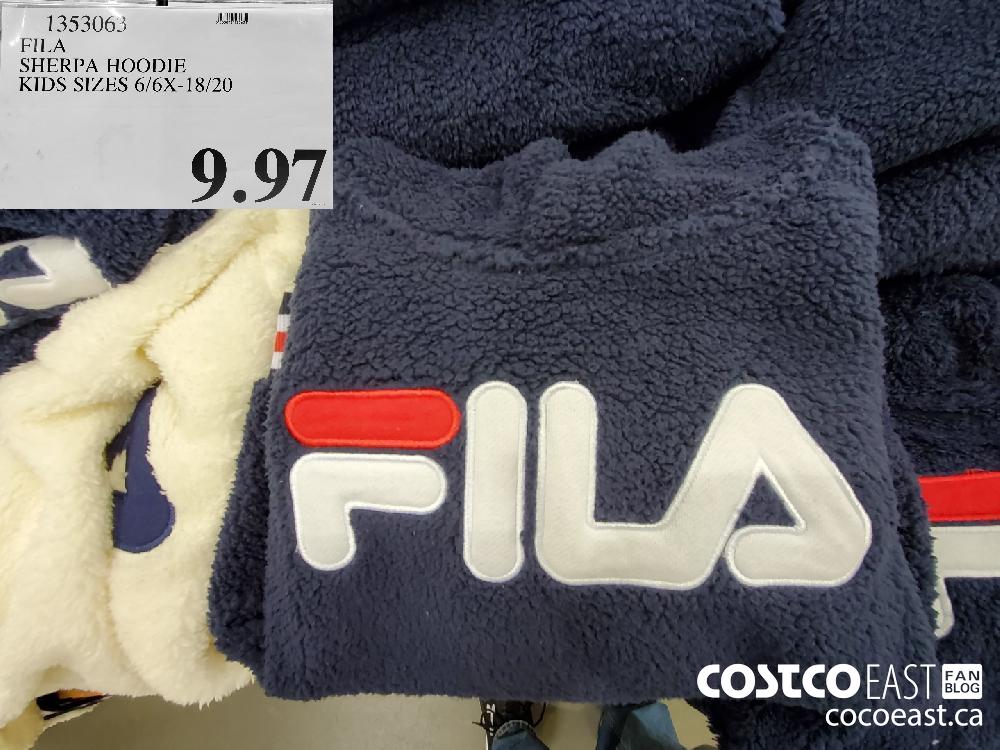 Costco fila hoodie sale