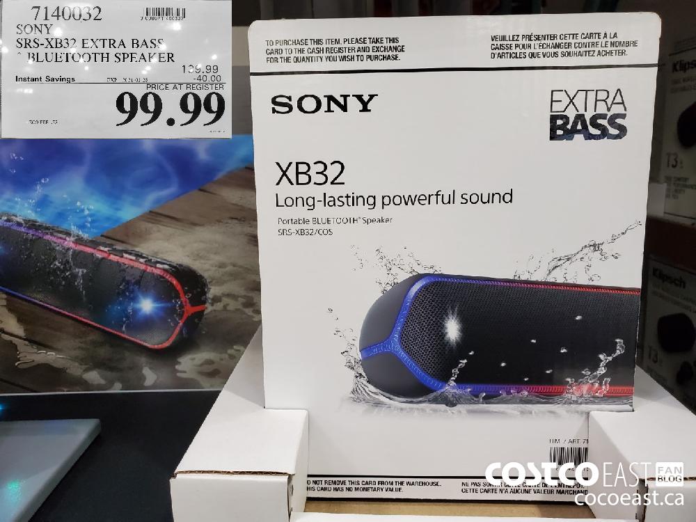 sony xb32 costco