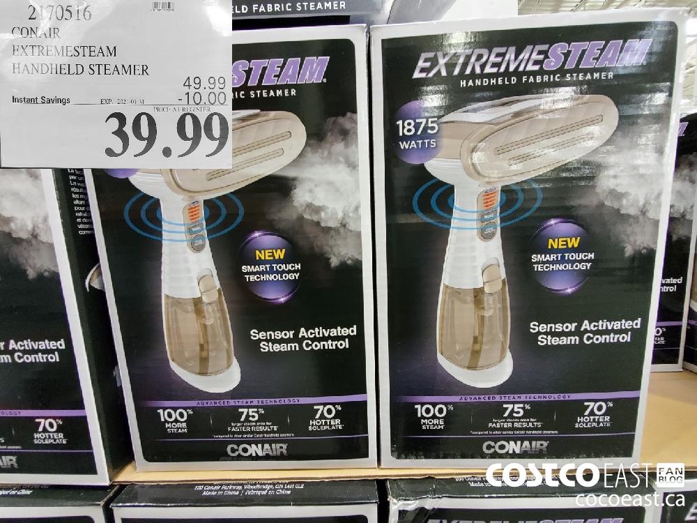2170516 CON AIR EXTREMESTEAM HANDHELD STEAMER EXPIRY DATE: 2021-01-31 $39.99 