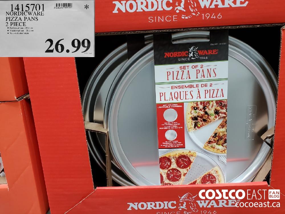 1415701 NORDICWARE PIZZA PANS 2 PIECE $26.99 