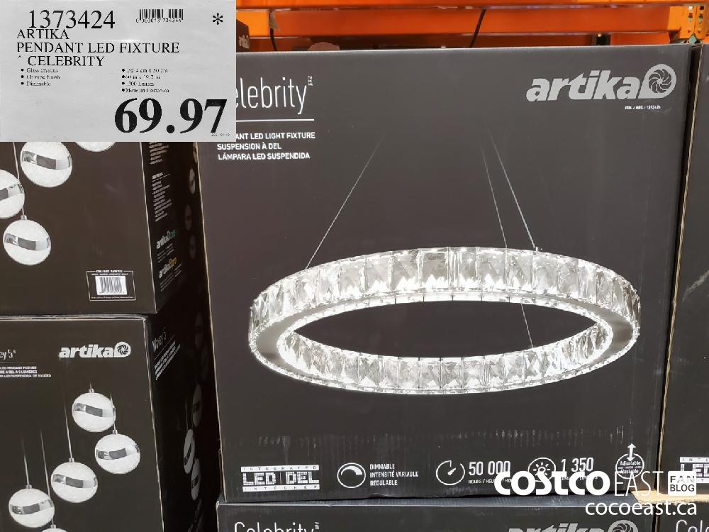 1373424 ARTIKA PENDANT LED FIXTURE $69.97 