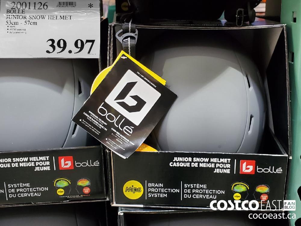 2001126 BOLLE JUNIOR SNOW HELMET $39.97 