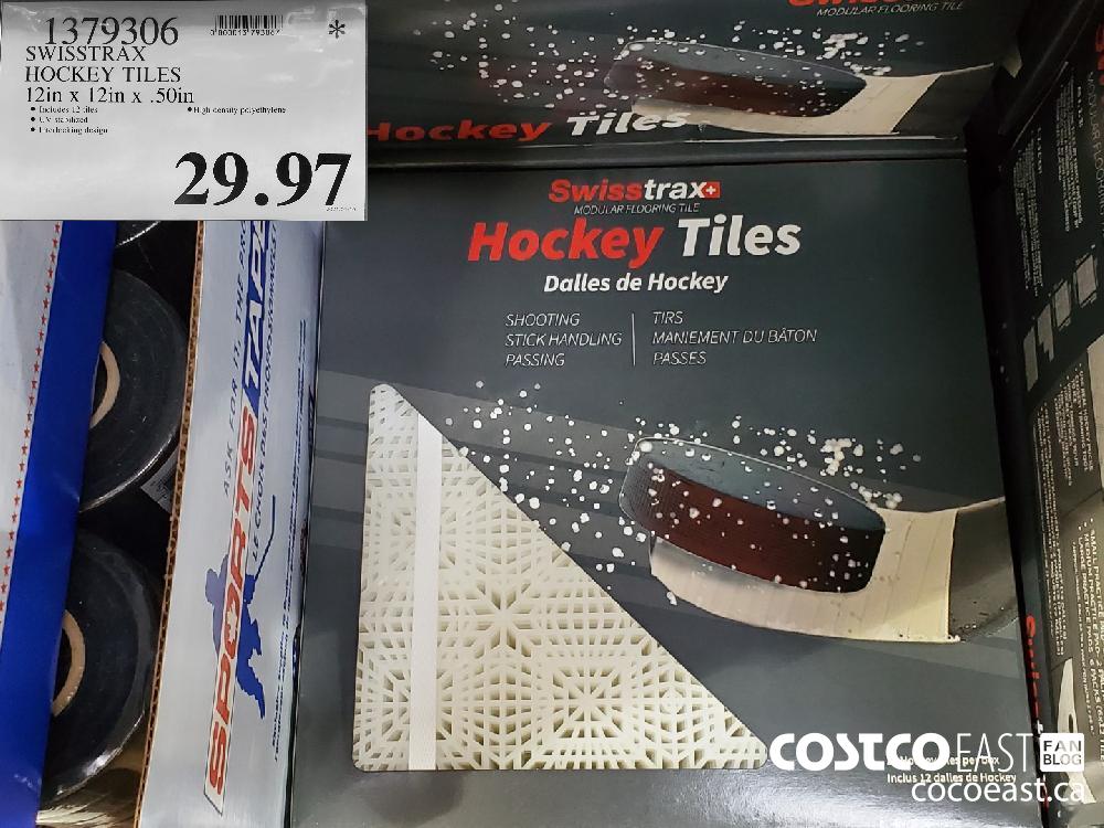 1379306 SWISSTRAX HOCKEY TILES 121n x 121n x .50in $29.97 