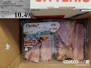 392383
CITTERIO PANINI!
SLICED ASSORTED MEATS
900 g
EXPIRY DATE: 2021-01-31
$10.49
