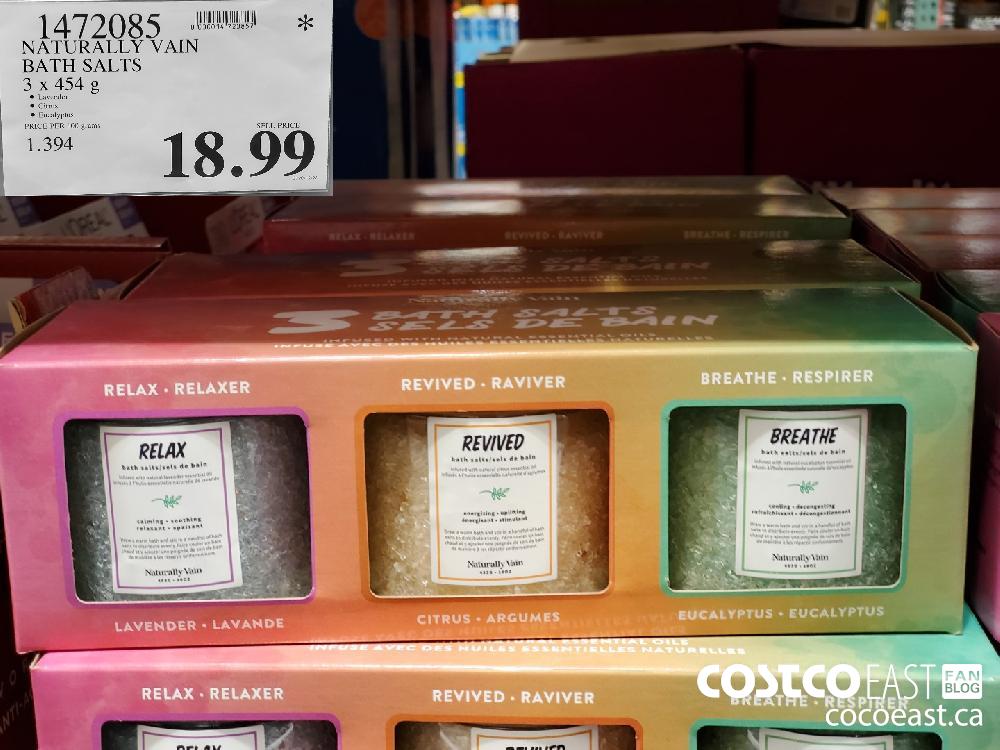 1479085 NATURALLY VAIN BATH SALTS 3x 494 g $18.99 