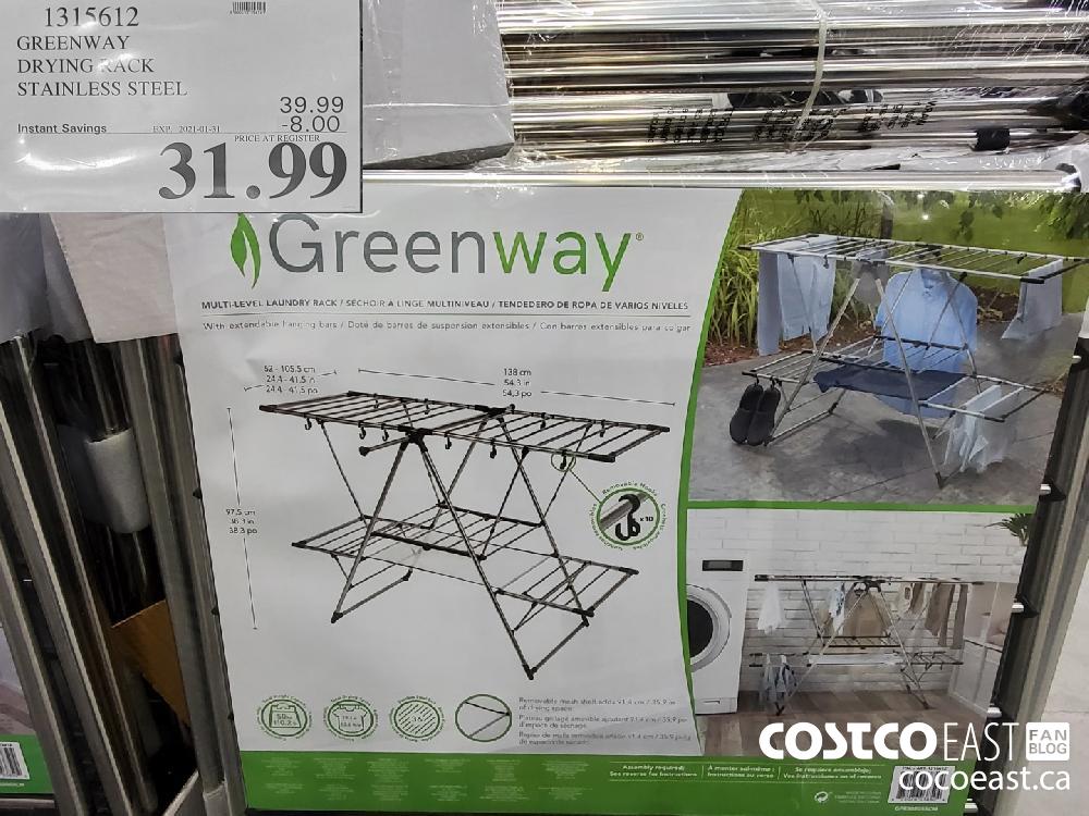 Clothes drying rack costco canada sale