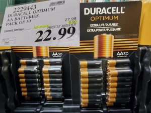 Saleduracell optimum