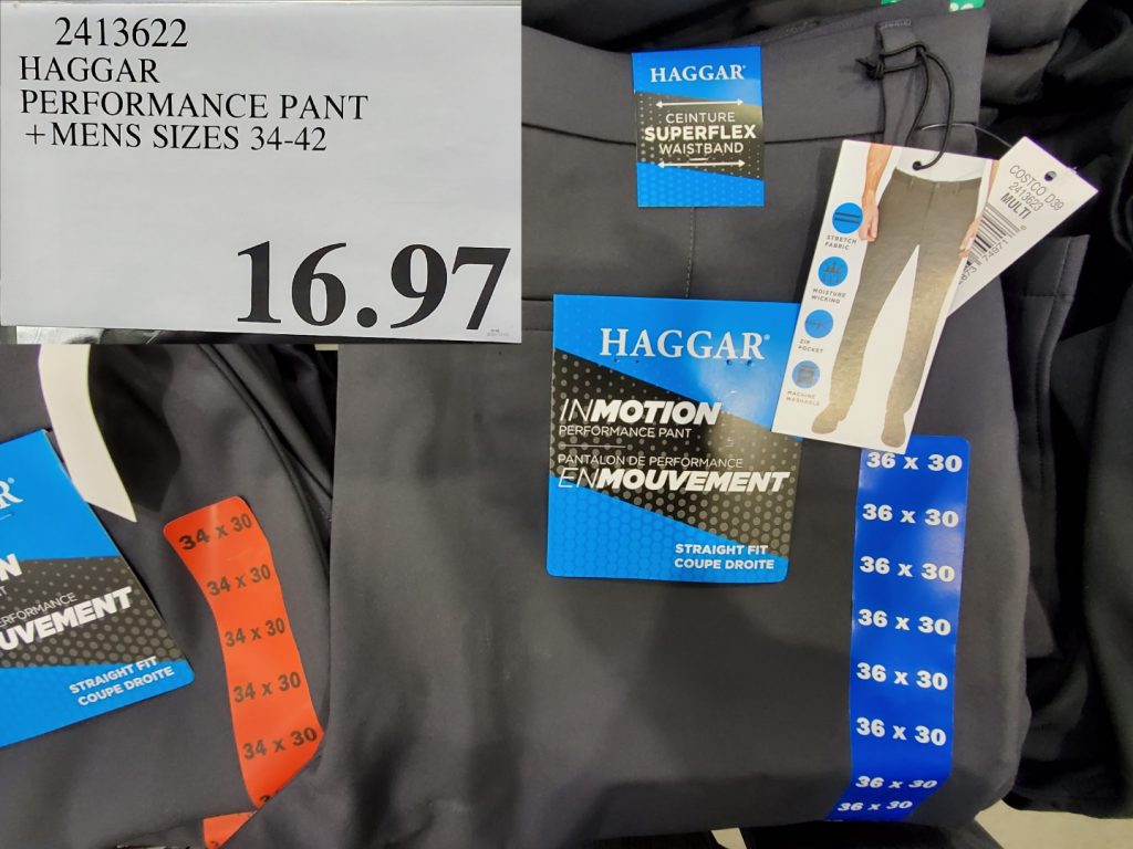 costco haggar in motion pants