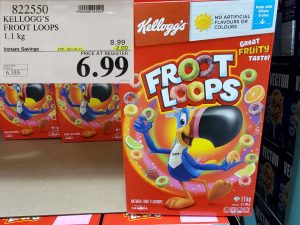 Costco Sale kellogg's fruit loops