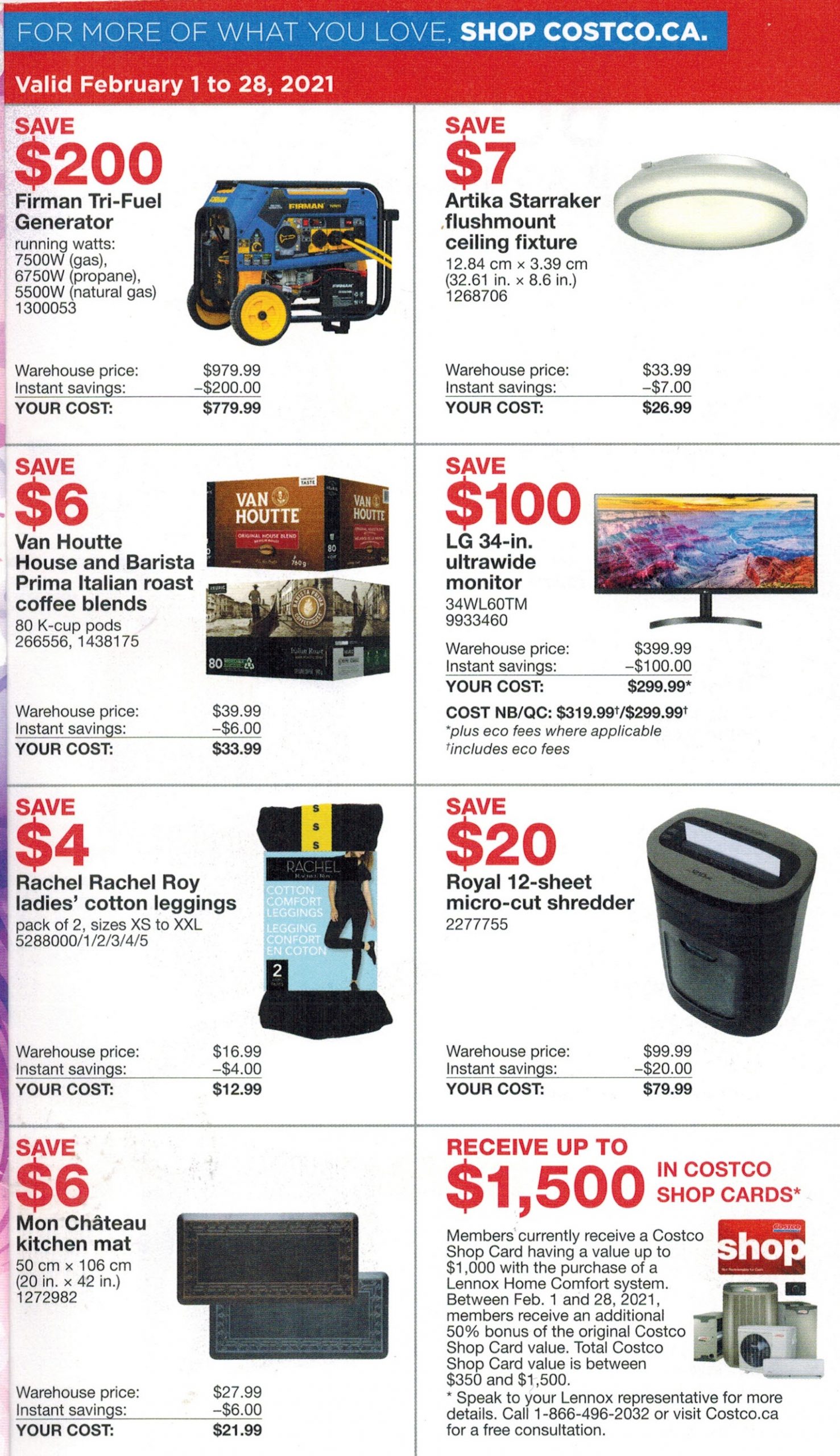 costco february flyer preview
