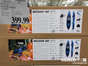 1327177
PELICAN
MISSION KAYAK
10 FOOT
$399 99
