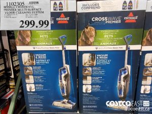 1102305
BISSELL CROSSWAVE
PREMIER MULTI-SURFACE
FLOOR CLEANING SYSTEM
$299.99
