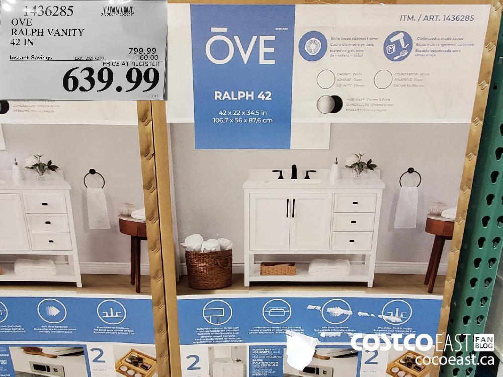 1436285 OVE ~ RALPH VANITY 42 IN EXPIRY DATE: 2021-02-08 $639.99
