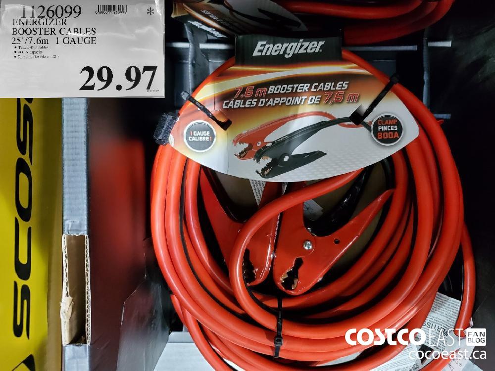 1126099 ENERGIZER BOOSTER CARLES 25'/7.6m 1 GAUGE $29.97