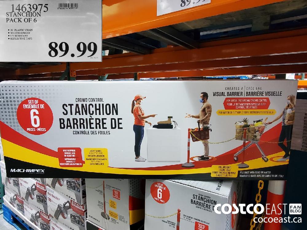 1463975 STANCHION PACK OF 6 $89.99