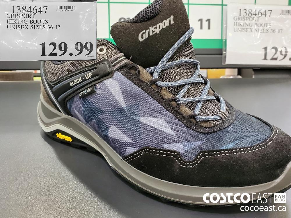 1384647 GRISPORT HIKING BOOTS UNISEX SIZES 36 47 129 99 Costco East Fan Blog