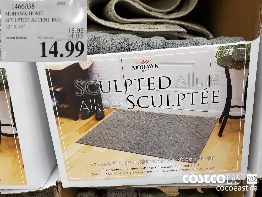 1466038 MOHAWK HOME SCULPTED ACCENT RUG 30" X 45" EXPIRY DATE: 2021-02-07 $14 99