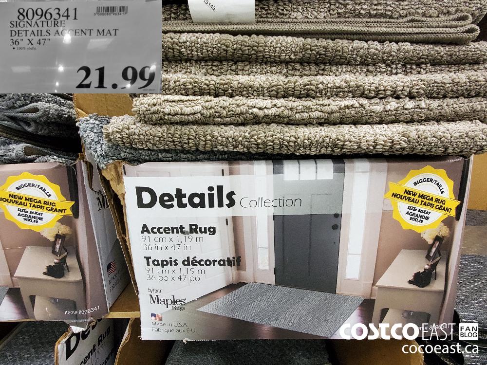 8096341 SIGNATURE: DETAILS AC ‘ENT MAT 36" X 47" $21.99