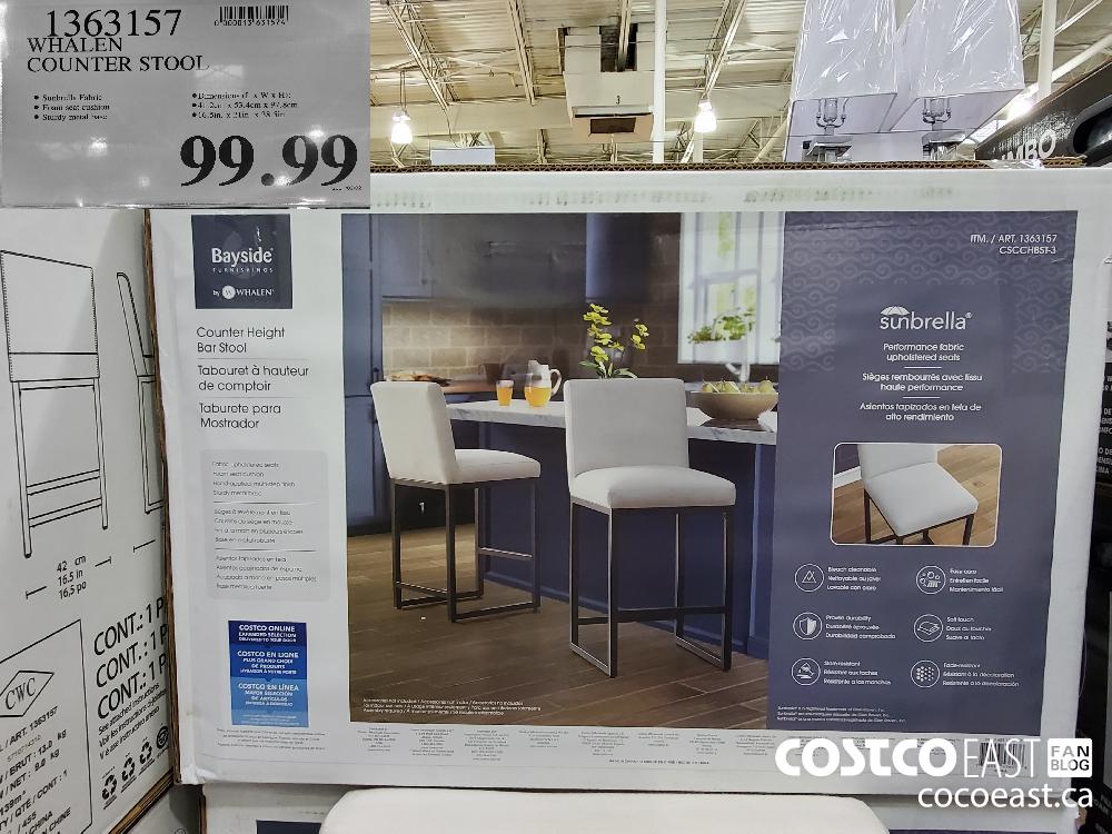 1363157 WHALEN COUNTER STOOL 99 99 Costco East Fan Blog