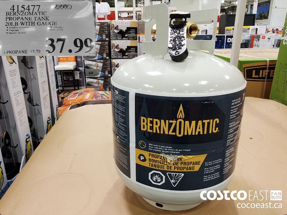 415477 BERNZOMATIC PROPANE TANK | 20LB WITH GAUGE $37.99