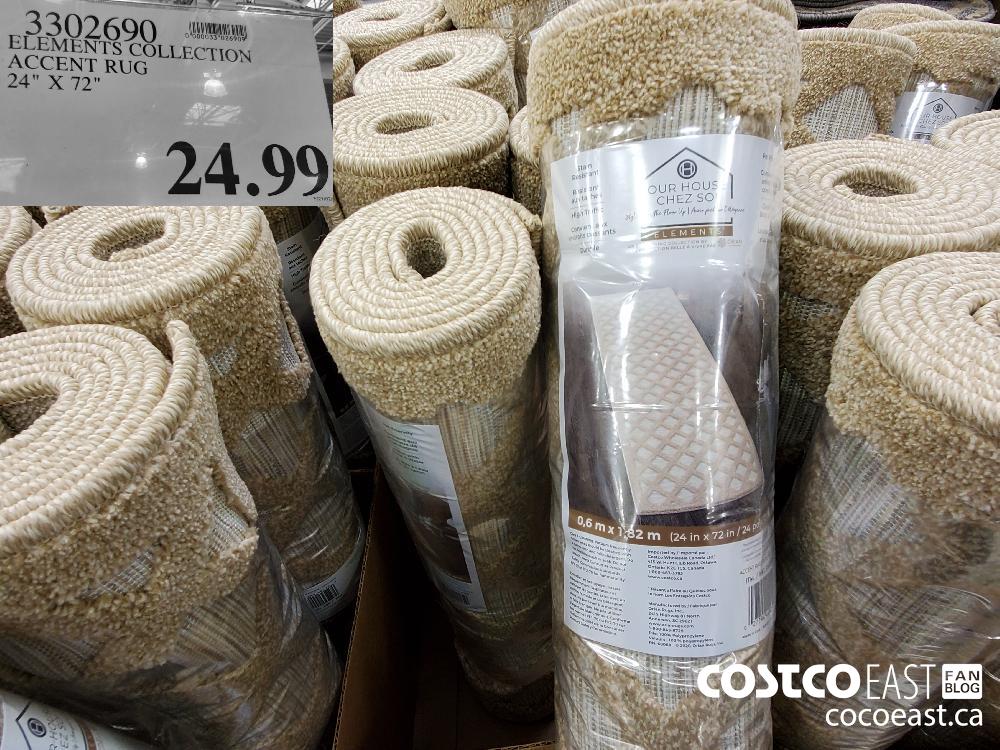 3302690 ELEMENTS COLLECTION ACCENT RUG 24" X 72" $24.99