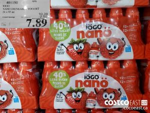 401150
IOGO
NANO DRINKABLE. YOGURT
24 x 93 ml
$7.89
