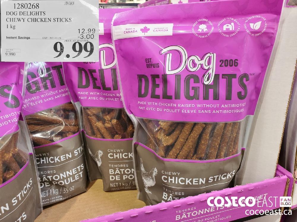 dog delights chewy chicken sticks costco