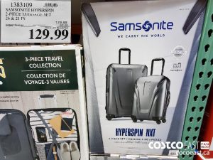 1383109 
SAMSONITE HYPERSPIN
2-PIECE LUGGAGE SET
26