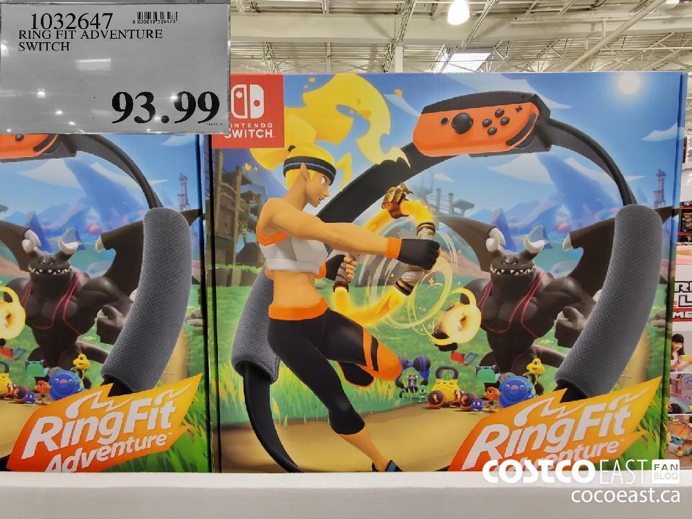 1032647 RING FIT ADVENTURE SWITCH 93 99 Costco East Fan Blog