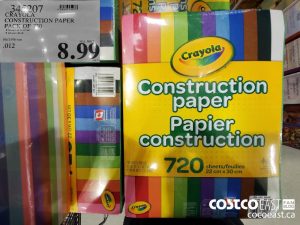 345207
CRAYOLA
CONSTRUCTION PAPER
PACK OF 720
$8.99

