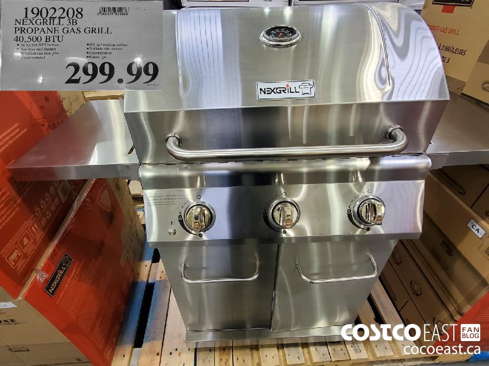 1902208 NEXGRILL 3B PROPANE GAS GRILL 40 500 BTU $299.99
