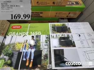 1426923 
KETER 
GRANDE DECK BOX |
625 L (165 G) 
$169.99
