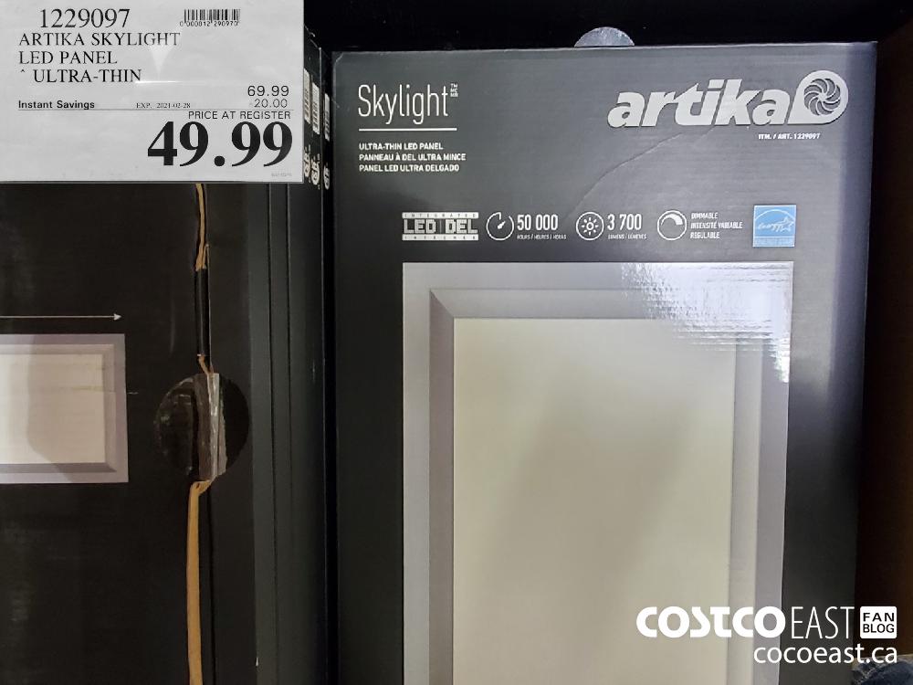 Artika on sale skylight costco