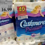 1424970CASHMERE PREMIUM2 PLY BATHROOM TISSUE40 x 250 sheetsEXPIRY DATE: 2021-02-21$16.99